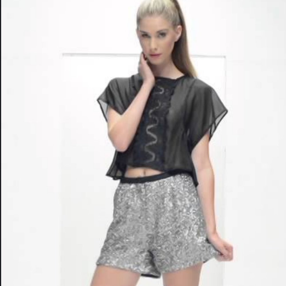 Weiland Sequin Swing Shorts